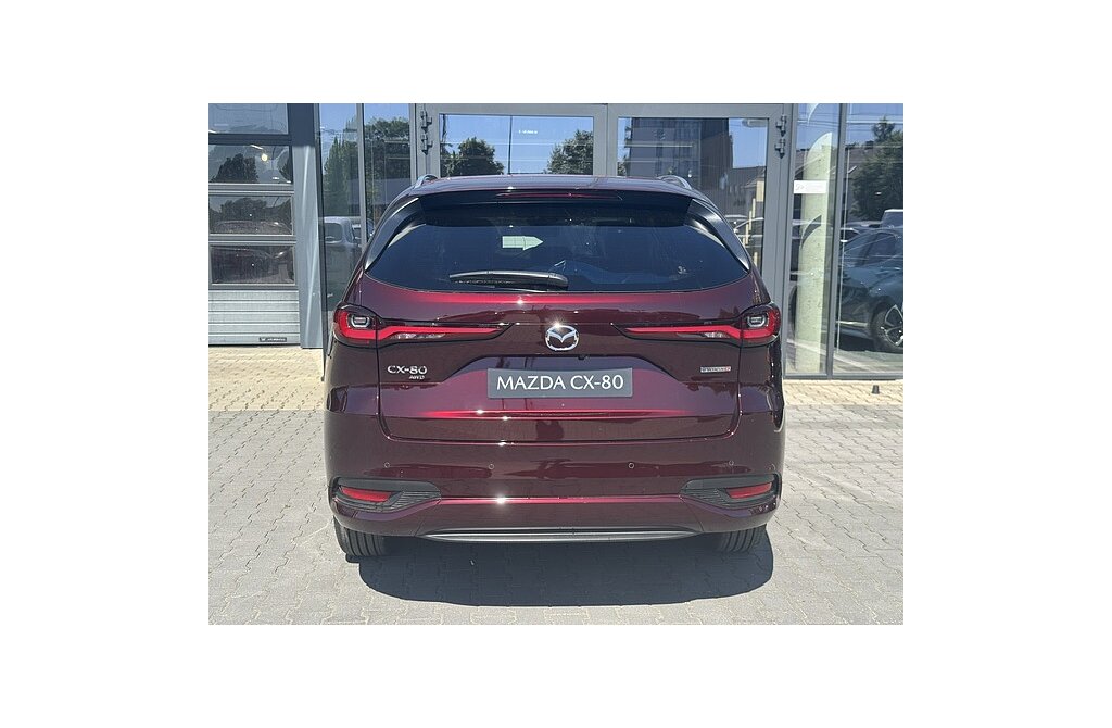 Mazda CX-80 - Kolor Artisan Red, zdjęcie 6
