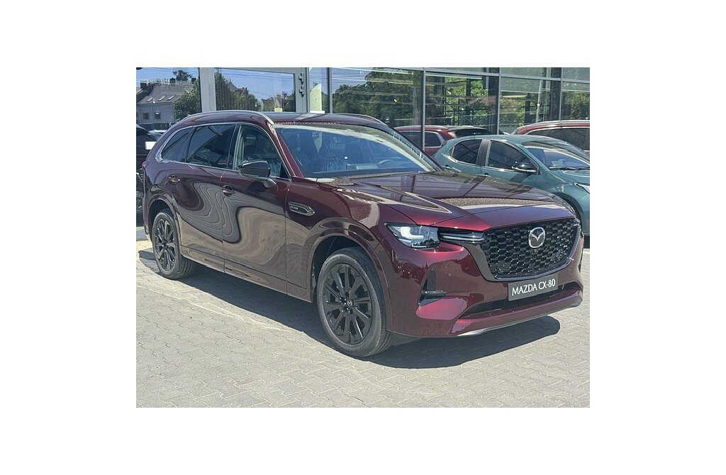 Mazda CX-80 - Kolor Artisan Red, zdjęcie 3