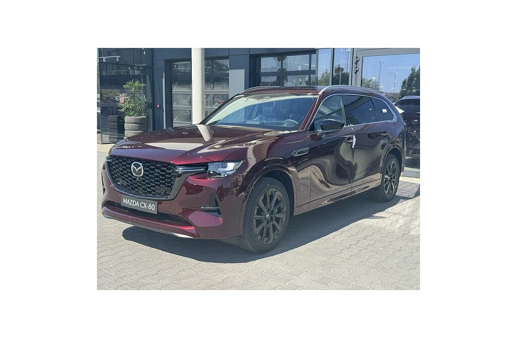 Mazda CX-80 - Kolor Artisan Red, zdjęcie 2