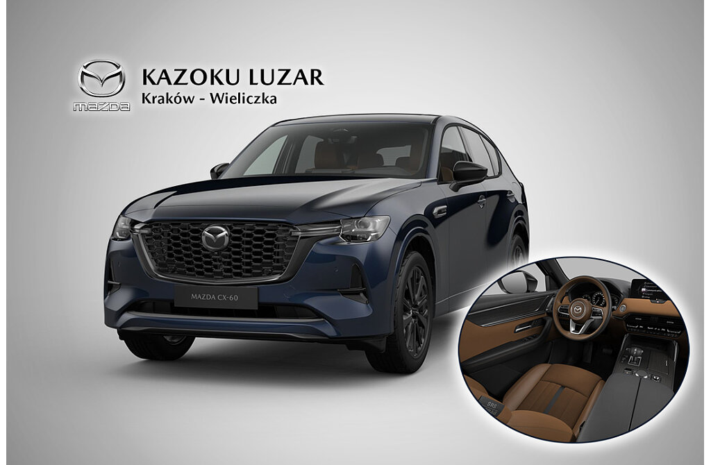 Mazda CX-60 - Kolor Deep Crystal Blue, zdjęcie 1