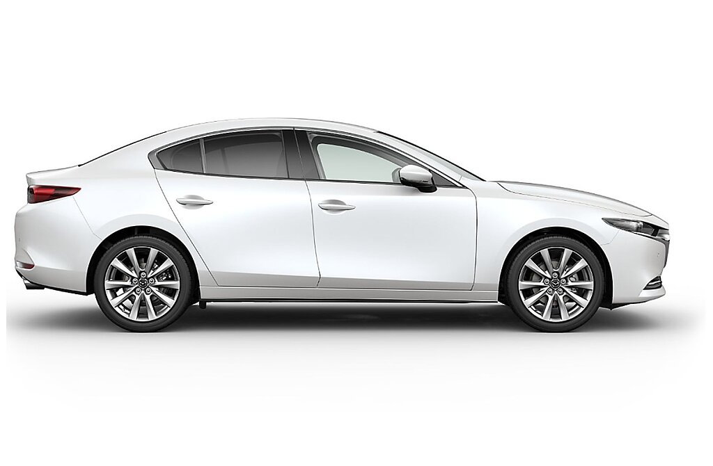 Mazda 3 - Kolor Snowflake White Pearl, zdjęcie 2