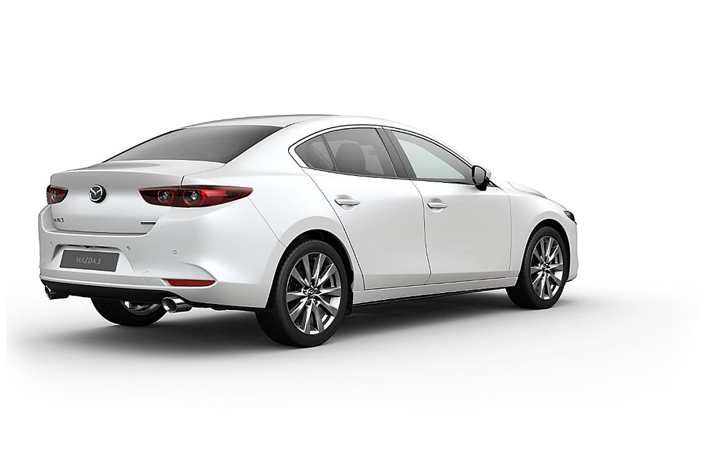 Mazda 3 - Kolor Snowflake White Pearl, zdjęcie 3