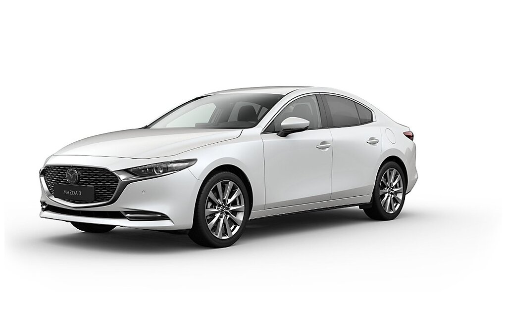 Mazda 3 - Kolor Snowflake White Pearl, zdjęcie 7