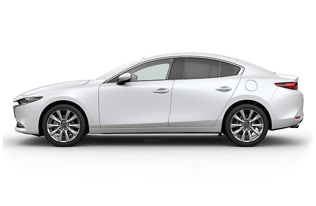 Mazda 3 - Kolor Snowflake White Pearl, zdjęcie 6