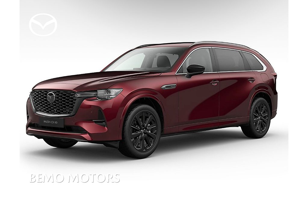 Mazda CX-80 - Kolor Artisan Red, zdjęcie 1