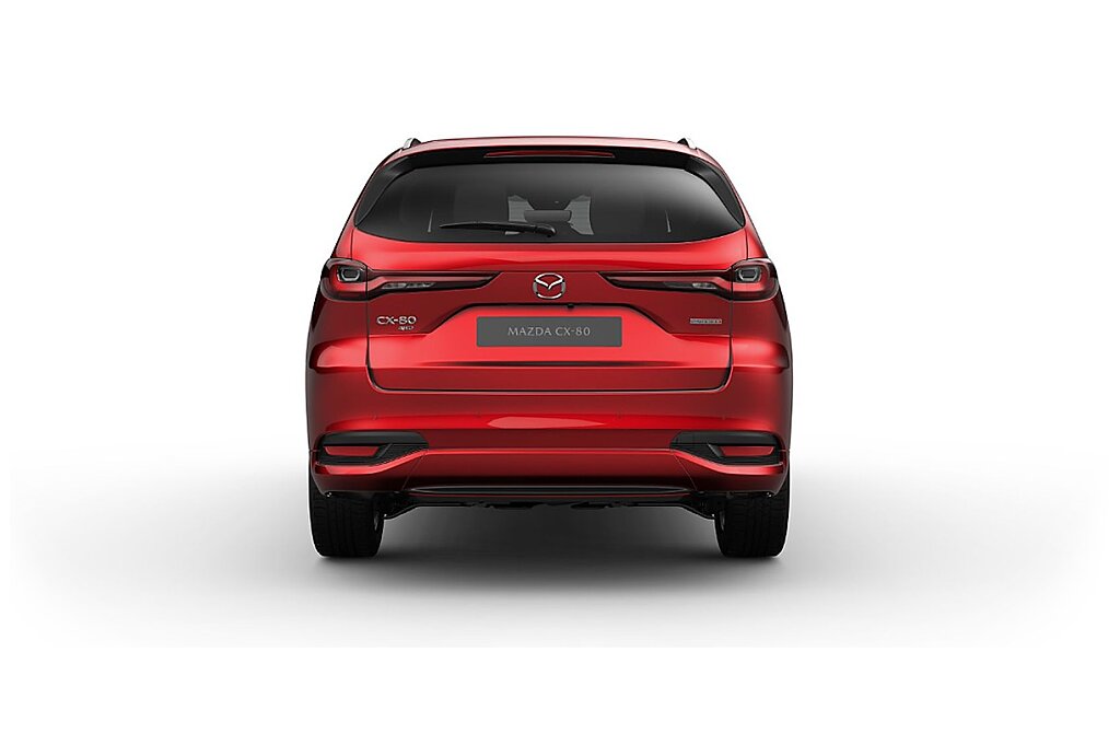 Mazda CX-80 - Kolor Soul Red Crystal, zdjęcie 4