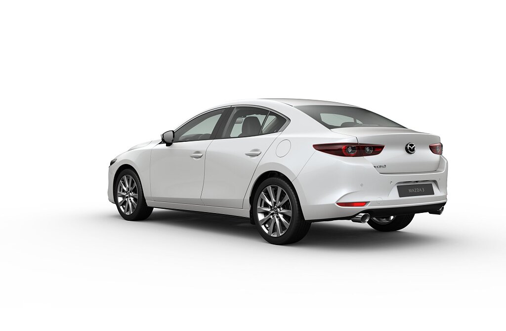 Mazda 3 - Kolor Snowflake White Pearl, zdjęcie 2