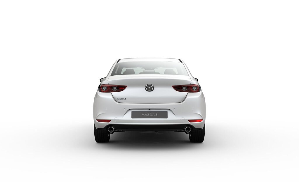 Mazda 3 - Kolor Snowflake White Pearl, zdjęcie 4