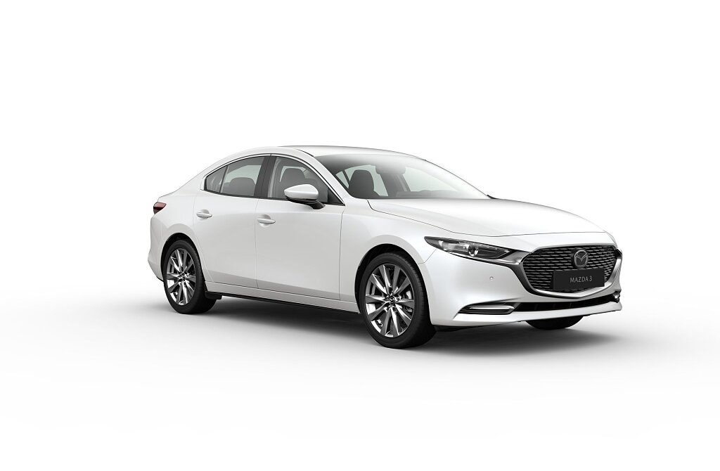 Mazda 3 - Kolor Snowflake White Pearl, zdjęcie 1