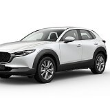 Mazda CX-30 - Kolor Snowflake White Pearl, zdjęcie 6