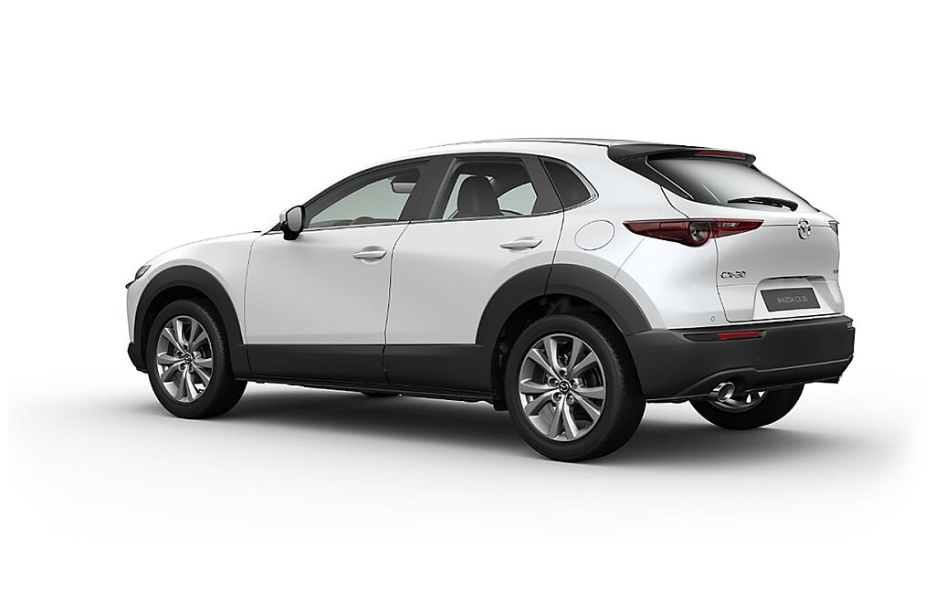 Mazda CX-30 - Kolor Snowflake White Pearl, zdjęcie 5