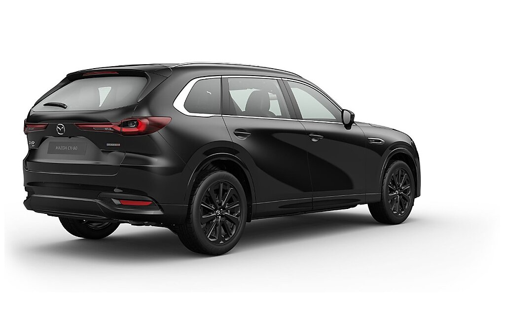 Mazda CX-80 - Kolor Jet Black, zdjęcie 3