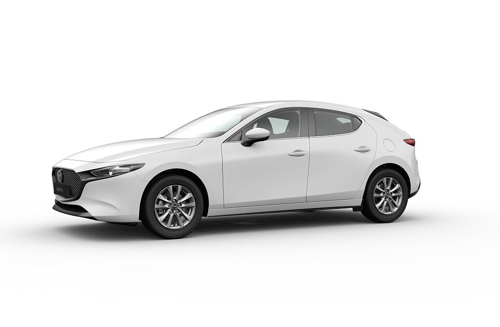 Mazda 3 - Kolor Snowflake White Pearl, zdjęcie 3