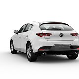 Mazda 3 - Kolor Snowflake White Pearl, zdjęcie 4