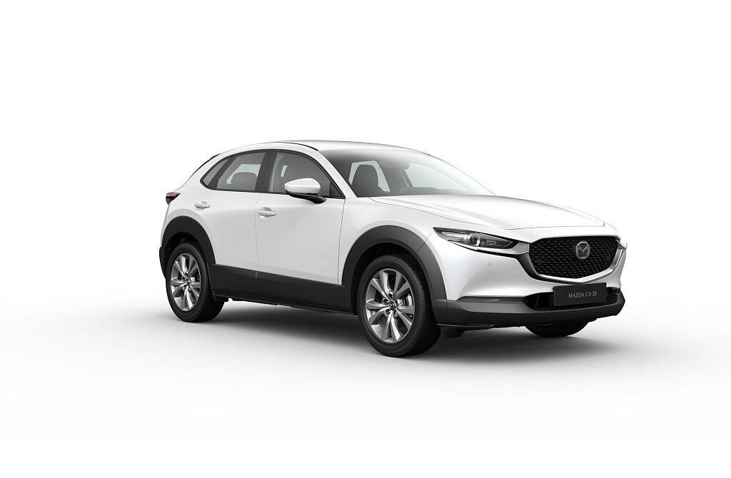 Mazda CX-30 - Kolor Snowflake White Pearl, zdjęcie 1