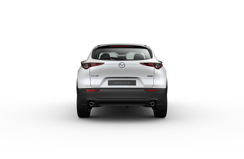 Mazda CX-30 - Kolor Snowflake White Pearl, zdjęcie 4
