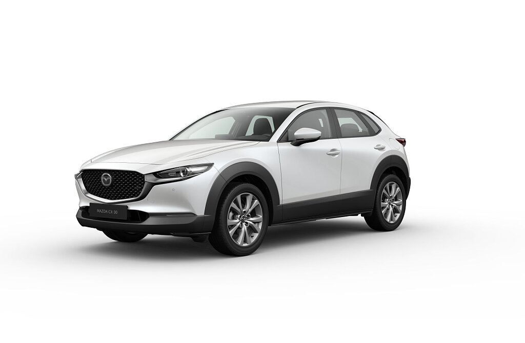 Mazda CX-30 - Kolor Snowflake White Pearl, zdjęcie 2