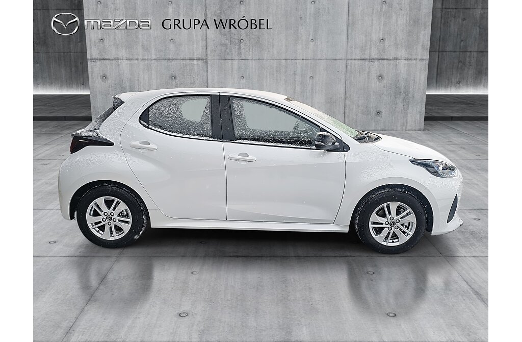 Mazda 2 Hybrid - Kolor Northern White Pearl, zdjęcie 4