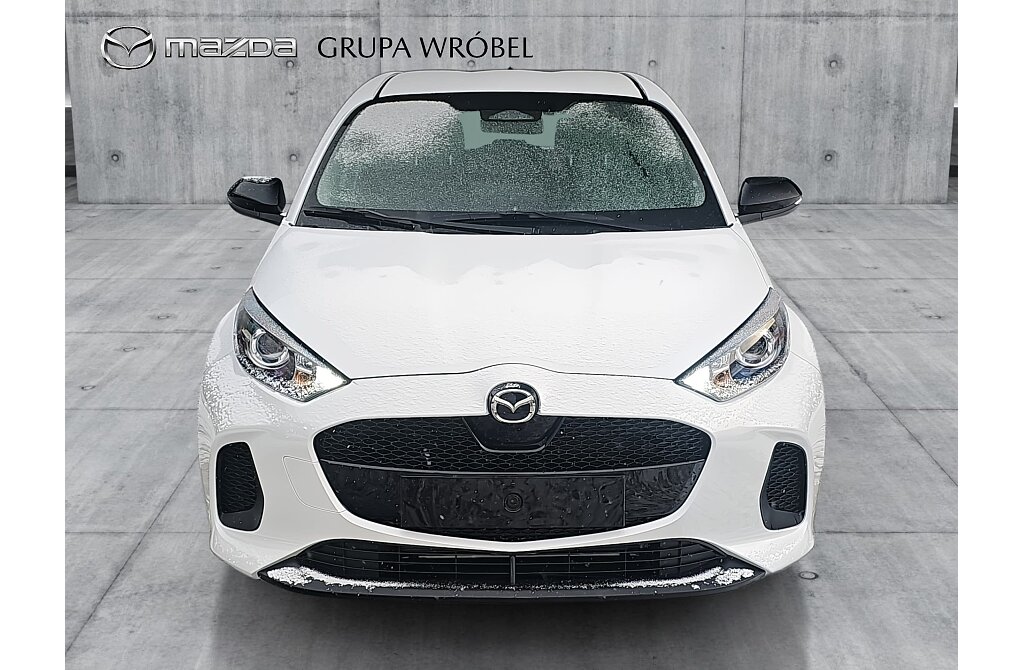 Mazda 2 Hybrid - Kolor Northern White Pearl, zdjęcie 2