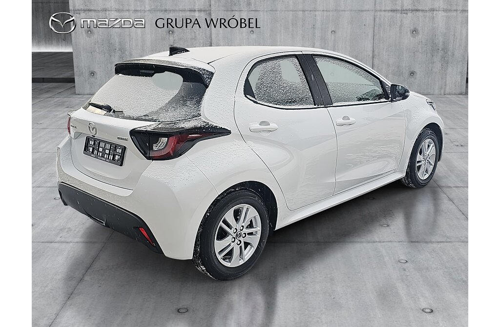 Mazda 2 Hybrid - Kolor Northern White Pearl, zdjęcie 5