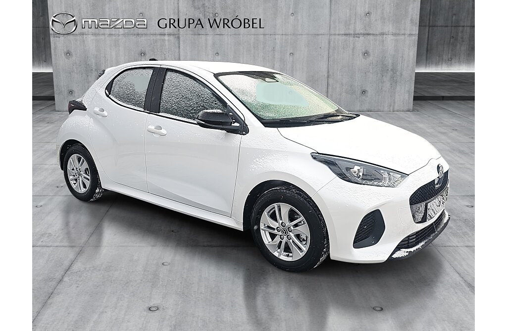 Mazda 2 Hybrid - Kolor Northern White Pearl, zdjęcie 3