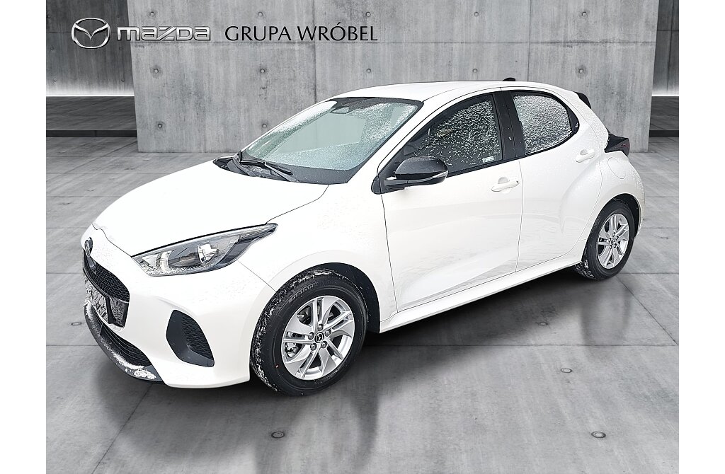 Mazda 2 Hybrid - Kolor Northern White Pearl, zdjęcie 1