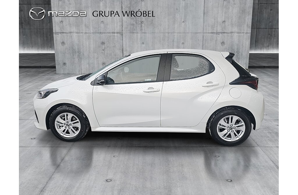 Mazda 2 Hybrid - Kolor Northern White Pearl, zdjęcie 8