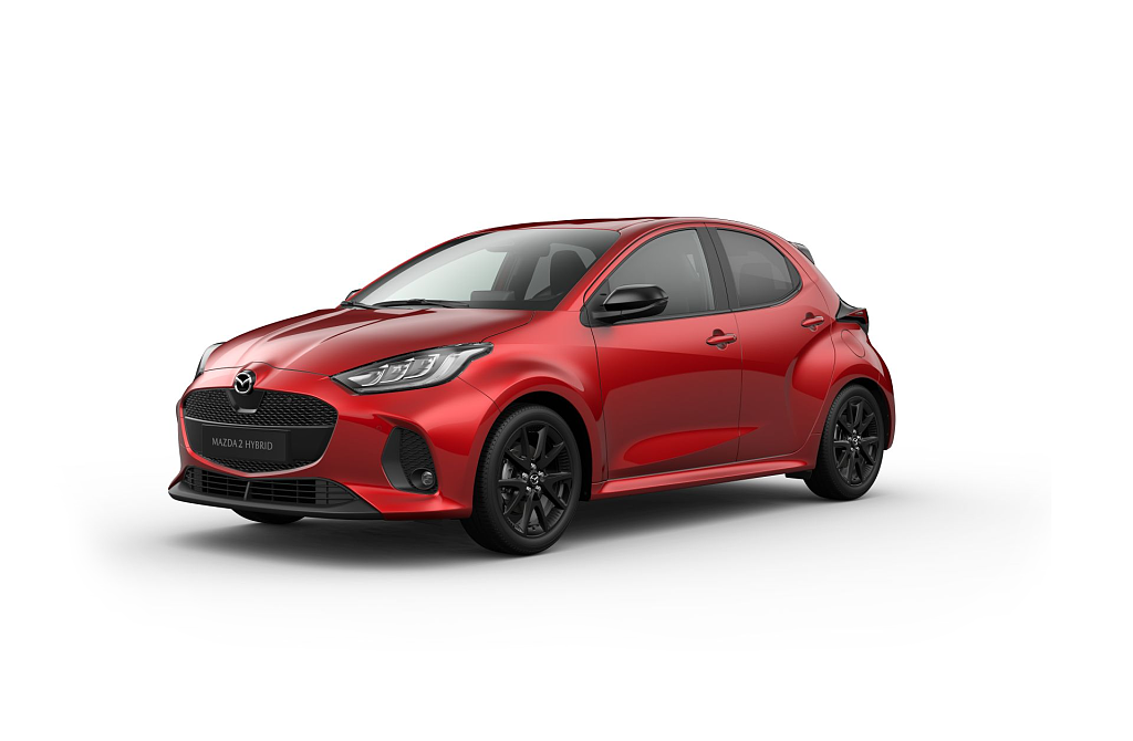 Mazda 2 Hybrid - Kolor Formal Red, zdjęcie 1