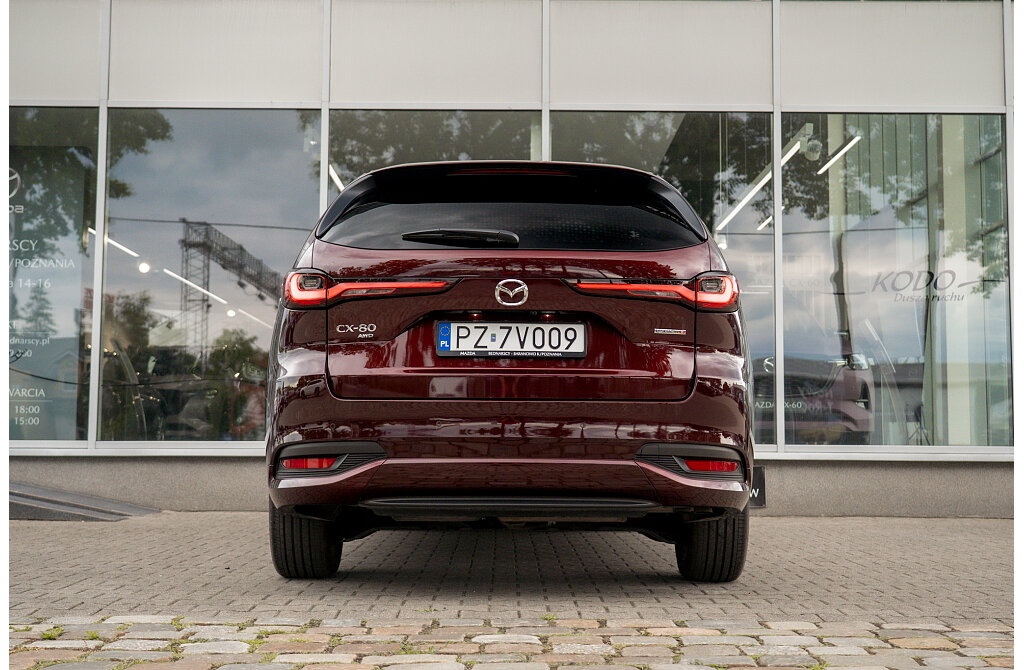 Mazda CX-80 - Kolor Artisan Red, zdjęcie 18