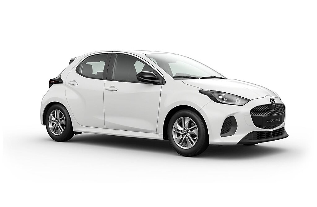 Mazda 2 Hybrid - Kolor Lunar White, zdjęcie 3