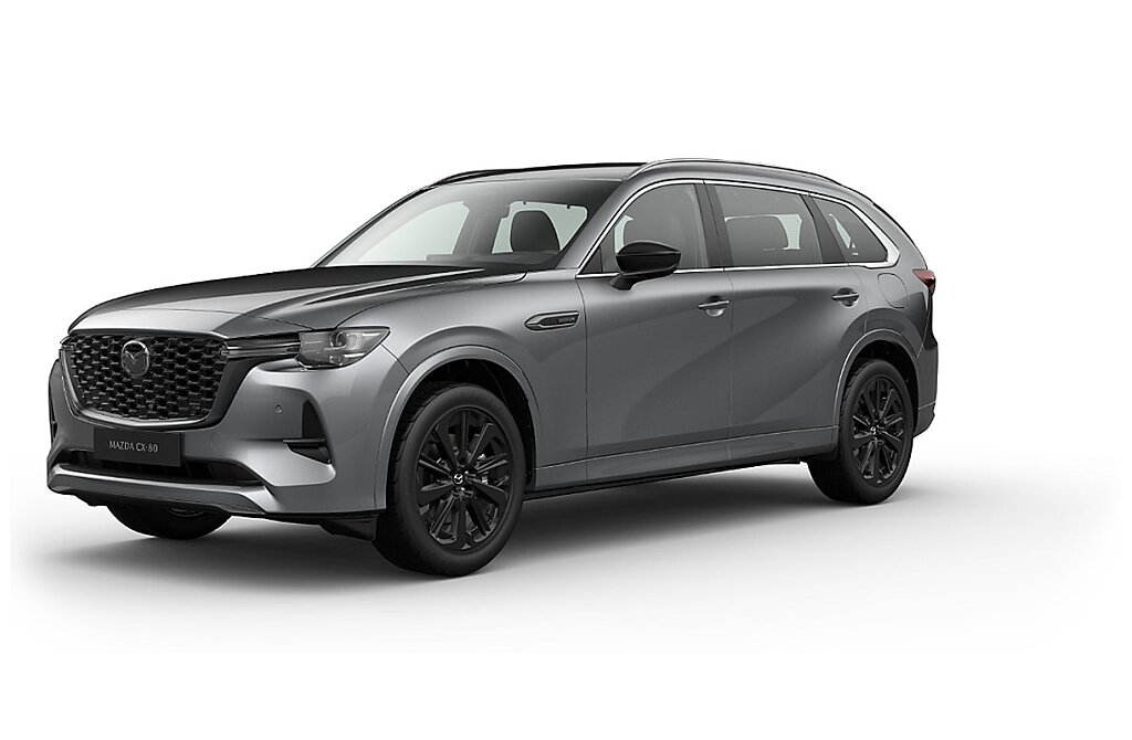 Mazda CX-80 - Kolor Machine Gray, zdjęcie 4