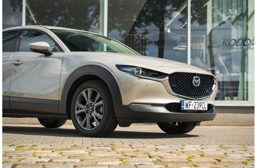 Mazda CX-30 - Kolor Platinum Quartz, zdjęcie 11