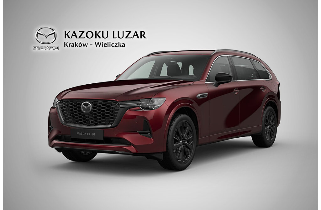 Mazda CX-80 - Kolor Artisan Red, zdjęcie 1