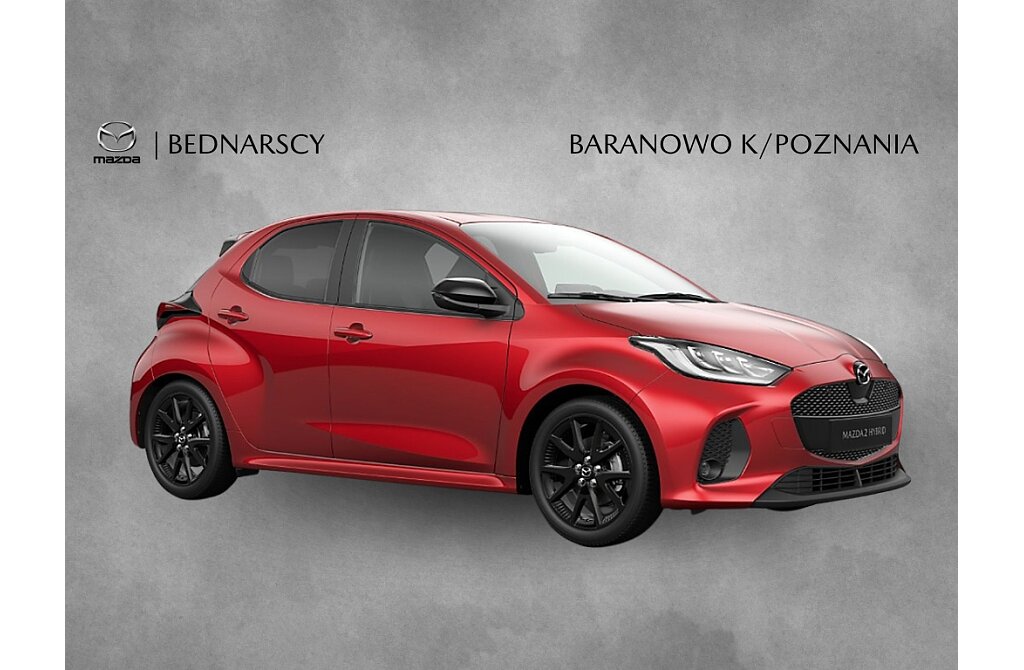 Mazda 2 Hybrid - Kolor Formal Red, zdjęcie 1