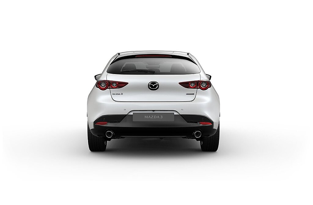 Mazda 3 - Kolor Snowflake White Pearl, zdjęcie 4
