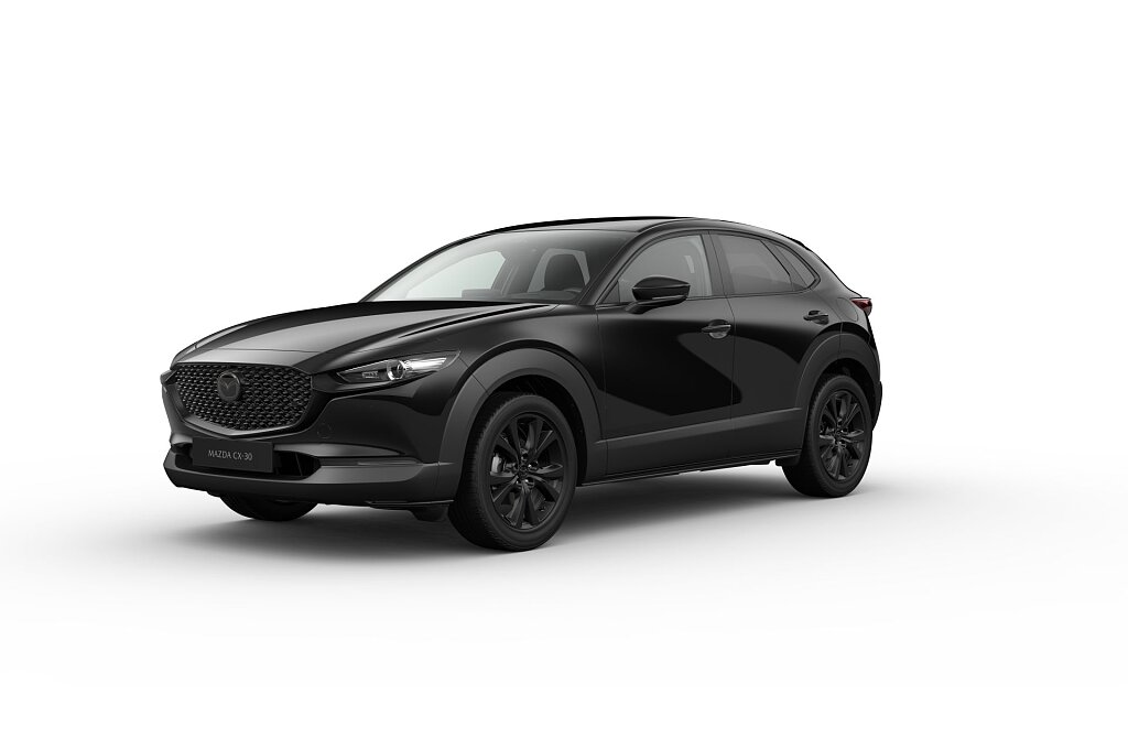 Mazda CX-30 - Kolor Jet Black, zdjęcie 3